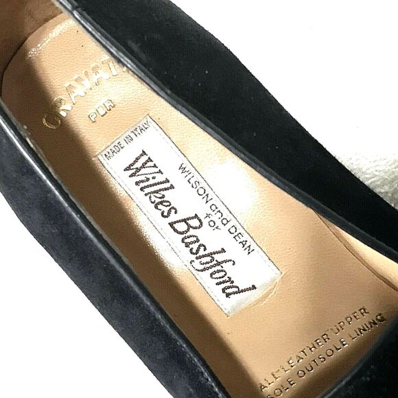 Gravati Shoes Suede Venetian Loafers Men 8 Women 9.5 Wilson Dean Wilkes Bashford - Picture 3 of 12